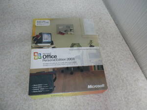 Microsoft Office Personal Edition 2003 ◆ No:787