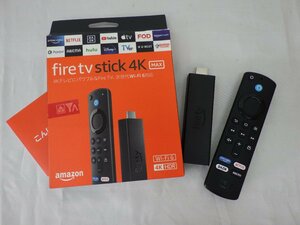 amazon fire tv stick 4K MAX ファイヤースティックTV 2023年購入 中古品 240112