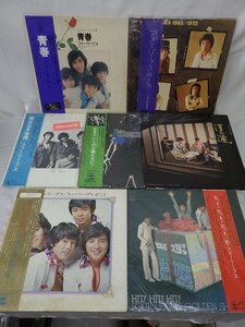 ７枚セット フォーリーブス レコード LP ソニー 邦楽 ジャパニーズ ポップス 昭和歌謡 青春 レトロ 現状品 中古品 240122