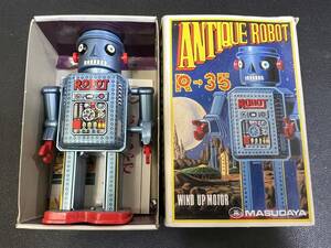  beautiful ..?* antique robot R-35*zen my mileage * box attaching zen my attaching root crack 