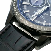 CITIZEN シチズン　サテライトウェーブ　メンズウォッチ　F900-T022189　エコドライブ　濃紺文字盤　中古AB/中古B【辻屋質店W0949】_画像7