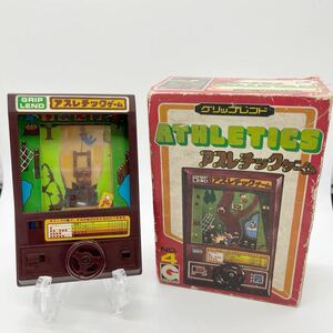 【動作品】 グリップレンド アスレチックゲーム No.4 永大 GL-4 レトロゲーム 昭和 希少 レア エーダイグリップ 携帯ゲーム ヴィンテージ 