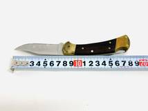 Buck Knives バック フォールディングナイフ 112 1986　W3795012_画像6