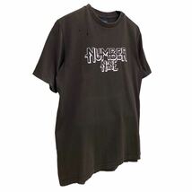 Number (n)ine Archive 05ss ナンバーナイン ナイト期 ロゴ Tシャツ ifsixwasnine kmrii l.g.b 14th addiction undercover grunge rare _画像2