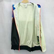 NIKE ナイキ ウィンドランナー ジャケット DA0002-013 XL メンズ 上着 ベトナム製 ブラック シグナルブルー ライムアイス メンズ アウター_画像3