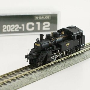 { used * beautiful goods } KATO 2022-1 C12 operation * light OK animation equipped steam locomotiv SL N gauge railroad model ( west )