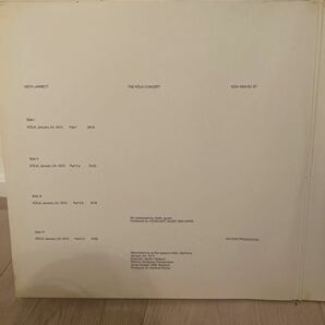 ドイツオリジナル キース ジャレット The Koln Concert ECM LP レコード keith jarrett ケルンコンサートの画像3