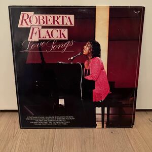 オランダ盤　Roberta flack love songs LP レコード　ロバータフラック