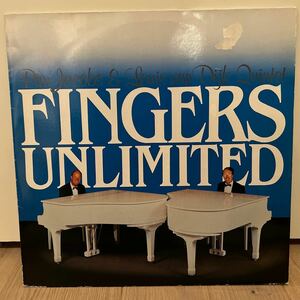 オランダオリジナル　louis van dijk pim jacobs fingers unlimited LP レコード