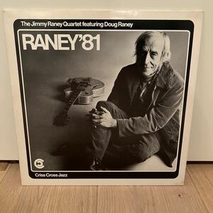 オランダオリジナル　criss cross jimmy raney quartet /RANEY'81 LP レコード