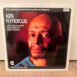 オランダオリジナル　プロモ　criss cross Kirk lightsey quintet / kirk n marcus LP レコード