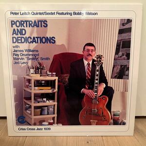 オランダオリジナル　criss cross peter leitch quintet / portraits and dedications LP レコード