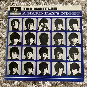 オランダ初期ステレオ　稀少ジャケ違い　ビートルズ THE BEATLES A HARD DAY'S NIGHT LPレコード　PCS3058