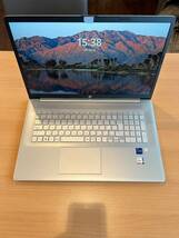 HP ノートパソコン 17s-cu 17インチ Core i7 16GB 1TB 美品_画像4