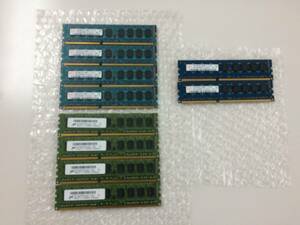 Micron＆SKHynix製 Registered ECC DDR3-1066Mhz (PC3-8500E) 2GB×8＋1GB×2＝18GB 