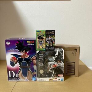 ドラゴンボールフィギュア ターレス 4種 未開封品 一番くじ D賞 / S.H.Figuarts / ワールドコレクタブル サイヤ人の系譜　ワーコレ