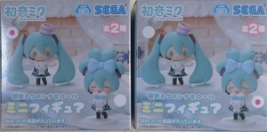 定形外510円 新品・未開封【ツインテール/みみむすぴ】全2種 初音ミク×シナモロール ミニフィギュア 