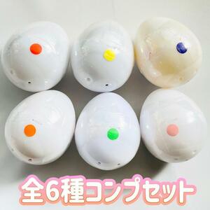 【B-66】ガチャガチャ　リトルバードライト　全6種セット　バード　とり　鳥　フィギュア　カプセルトイ　光る　点灯　ライト