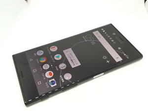 外観Bランク☆ジャンク品☆au☆SOV35(ブラック)Xperia XZs★1625000343☆1/12☆