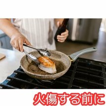 1円スタート 鍋つかみ ミトン 耐熱手袋 ブラック レディース シリコン かわいい 5本指 耐熱350度 BBQ 手袋 グローブ グリル オーブン_画像5