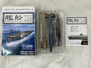 エフトイズ 1/2000 艦船キットコレクション vol.3 空母 翔鶴 Atype フルハルVer. 未組立