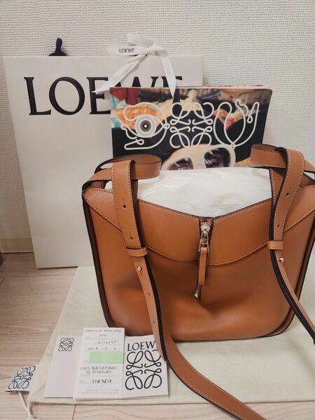 【正規品/新品】LOEWE ロエベ ハンモック スモール タン