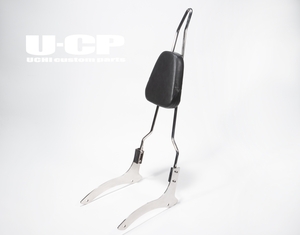 ○新品U-CP ドラッグスター250(全年式)/Dragstar Two-Fifty/DS25/DS250 ステンレスシーシーバー70cm パット付 UCHI Custom Parts