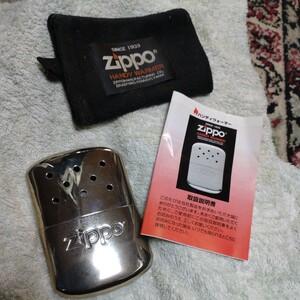 ZIPPO　ハンディウォーマー　 ジッポー カイロ　 ハンディーウォーマー　ジャンク扱いで　取説付き　現状渡し