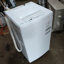 【店頭渡し推奨】東芝 TOSHIBA 全自動電気洗濯機　4.5kg　 2019年製　AW-45M7 中古　現状渡し _画像1