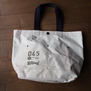 Yokohama Canvas Bag 横濱帆布鞄　日本製　オーガナイズ７ポケット・舟形肩掛けトートバッグ　森野艦船帆布
