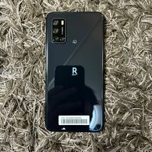 美品 SIMフリー 楽天モバイル Rakuten BIG s ブラック 3917JR 128GB Androidバージョン10 白ロム eSIM_画像2