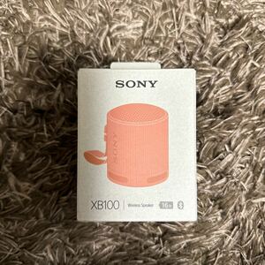新品未使用品 SONY Bluetooth ワイヤレススピーカー SRS-XE100 オレンジ