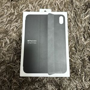 使用数回・ほぼ新品 Apple純正 iPad mini（第6世代）用 Smart Folio ブラック [MM6G3FE/A]