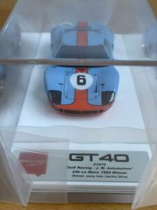 フォードGT40 1969 ルマン優勝車　メイクアップ　1/43