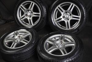 ★バリ山 175/65R14 ブリヂストン ECOPIA アルミ付ラジアル カローラパッソファンカーゴラウムヴィッツプラッツフィットキューブノート