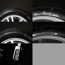 ★新品同様 175/65R14 日産純正アルミ 国産GOODYEAR 2018年製 ICE NAVI 6 スタッドレス 4本セット ウイングロードキューブサニーノート等_画像7