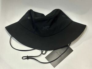 ARC'TERYX Sinsolo Hat X000005435 アークテリクス シンソロハット BLACK L-XL 黒 定価￥6600 新品未使用 タグ付 ARCTERYX ハット キャップ