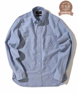 BEAMS PLUS ビームス プラス オックスフォードボタンダウンシャツ BLUE ブルー 青 M 定価¥11000 ほぼ新品同様 長袖シャツ 長袖 卒業式