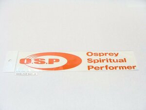 OSP ステッカー サイドロゴステッカー L Bオレンジ (qh)