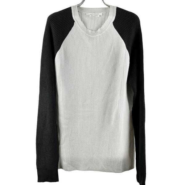 Marc Jacobs(マーク ジェイコブス) Wool Silk Knit Longsleeve T Shirt 14AW (grey)