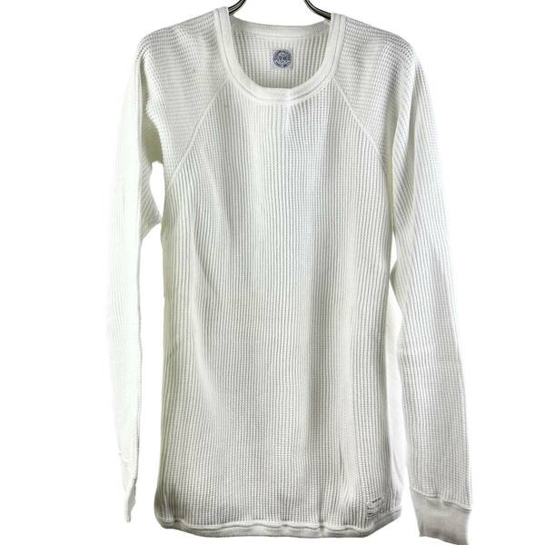 STANDARD CALIFORNIA（スタンダード カリフォルニア）Stretched Knit Longsleeve T Shirt (white)