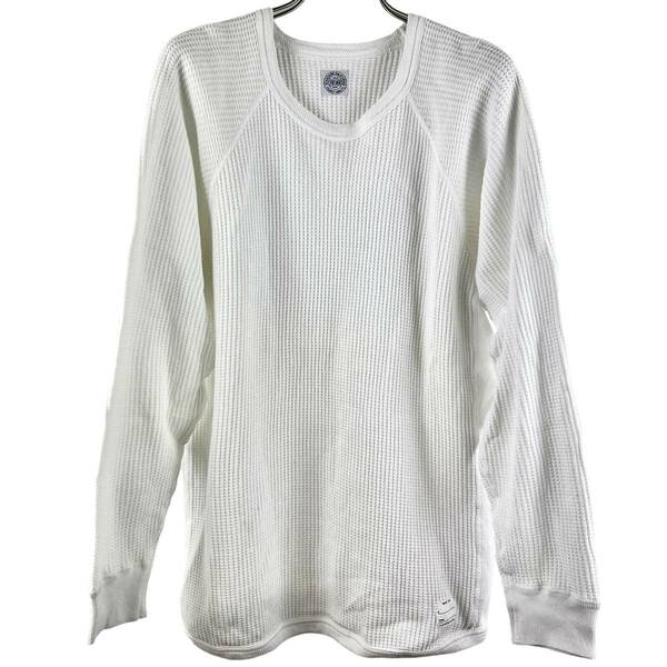 STANDARD CALIFORNIA（スタンダード カリフォルニア）Stretched Knit Longsleeve T Shirt (white) 2