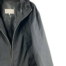 Maison Margiela (メゾン マルジェラ) Zip Inside Elastic Cord Design Nylon Longsleeve Jacket (grey)_画像3