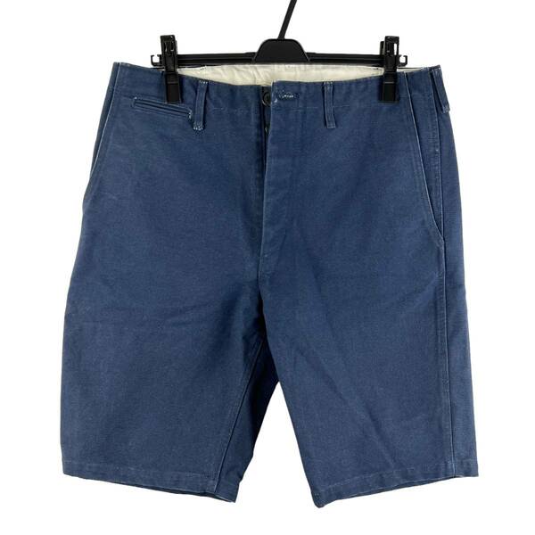 VISVIM (ビスビム) 0118305008002 CHINO SHORTS 18SS (navy)