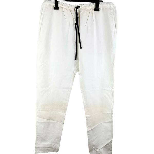 1.61(ワンポイントシックスワン) Made in America T.H. Stretch Cotton Easy Tapered Pants (white)
