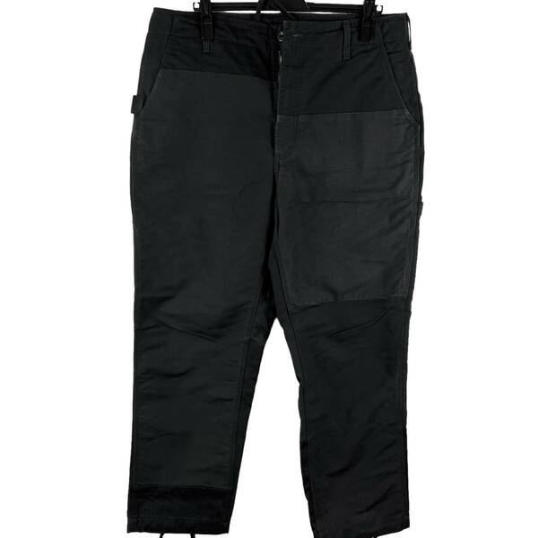 ENGINEERED GARMENTS(エンジニアドガーメンツ) Oversized Recontructed Wide Pants (black)