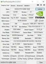 【nVIDIA】RTX A2000 12GB 中古美品 PCI_画像5