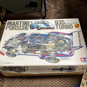 当時物 タミヤ 1/12 PORSCHE ポルシェ 935 マルティーニ ポルシェ935ターボ 味組み立て