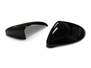 VW Golf 7/7.5 door mirror cover / piano black exchange type [AutoStyle] new goods /GOLF7/GOLF7.5/ gloss black /