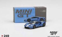 MINI GT 1/64 Ford GT Liquid Blue_画像1
